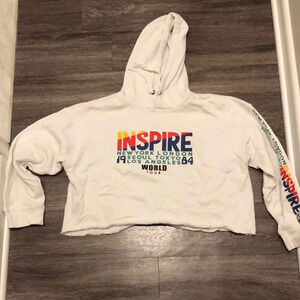 Inspire World Tour 1984 Cropped Hoodie